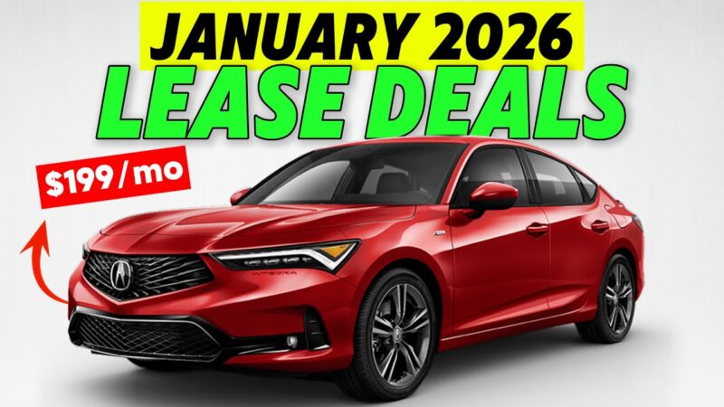 Best Lease Deals For January 2026